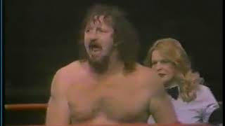 Terry Funk vs Greg Eberhart 19851221 [upl. by Enimsaj]