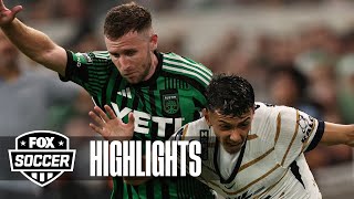 Pumas vs Austin FC Leagues Cup Highlights  FOX Soccer [upl. by Saixela]