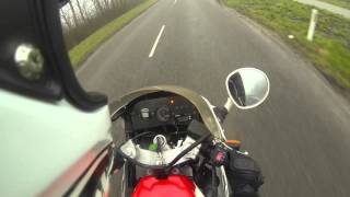 Acceleration test  Yamaha FZR 600 Yoshimura exhaust [upl. by Lucier648]