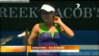 ana ivanovic vs andy roddick funny pointRally for Relief [upl. by Nudd]