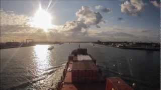 Time Lapse Port of Rotterdam [upl. by Ainotal]