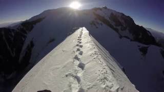 Summit Ridge Aiguille Bionnassay [upl. by Imogene]