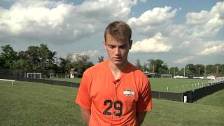 MEET THE NEWCOMER RMU Soccer Brenden Alfery [upl. by Ellehcar]