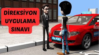 Ehliyet Direksiyon Uygulama Sınavı  Ehliyet Akademisyeni [upl. by Amej]