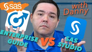 SAS Tutorial  SAS Enterprise Guide vs SAS Studio [upl. by Lorianne]