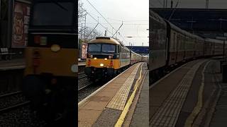 47712  D1924 pass through Flitwick from Cricklewood A To E Sidings to Crewe HS 171124 [upl. by Einna]