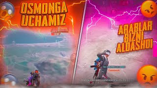 OSMONGA UCHIB KETTIM 😨  ARAB VA TURKLA MANI ALDADI 😡 pubg pubgmobile [upl. by Naj]