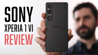 Sony Xperia 1 VI Review  Upgraded Zoom and TwoDay Battery [upl. by Alakam]