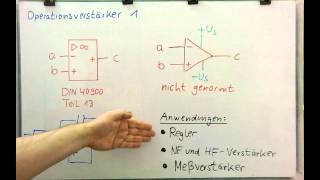 Elektronik  OPV 1  Was ist ein Operationsverstärker [upl. by Dibri]