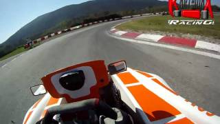 Kart 125 TTI Carbone  Brignoles 2011 [upl. by Yenruogis]