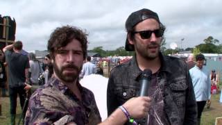 Glastonbury 2013  Foals  Arctic Monkeys Are Going To Rock It [upl. by Lainad]