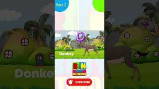 Phonics Song 2 with TWO Words in 2D Phonics Song  ABC PHONICS Song ABC Flashcards for Toddlers Baby [upl. by Eiznik]