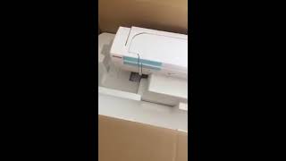 Unboxing Janome 14000 Horizon Memory Craft [upl. by Attiuqihc]