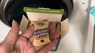 Washing machine cleaning tablet [upl. by Tareyn]