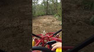 Post hurricane trail ride on the 300 dollar buggy dunebuggy 150cc trail [upl. by Calvano353]