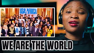 AFRICAN First Time Reacting to USA FOR AFRICA “We Are The World” JUST WHAT THE WORLD NEEDS [upl. by Octavla]