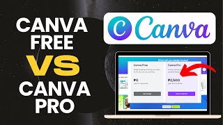 Canva Free Vs Pro 2024 Canva Vs Canva Pro Differences [upl. by Yerag862]