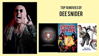 Dee Snider Top 10 Movies of Dee Snider Best 10 Movies of Dee Snider [upl. by Nohcim]