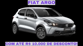 Fiat Argo Drive e Endurance Descontos de até R 10000 em setembro [upl. by Innus39]