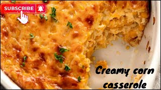 How To Make Delicious Creamy Corn Casserole  My Kitchen Vlog [upl. by Anela]