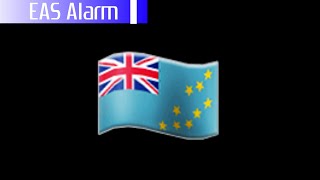 Tuvalu EAS Alarm 2015 MOCK [upl. by Afnin]