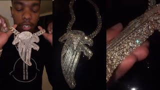 Lil Baby Drops 600K On A New Diamond Chain From Jewelry Unlimited amp Says The Rings Cost 2M🧐 [upl. by Skvorak109]