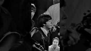 Iconic song from Beatles💙 beatles thebeatles music musica react shorts live singing [upl. by Mloc924]