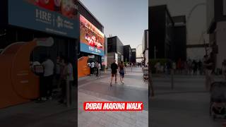 Dubai marina walk dubailife viralvideo dubaimarina [upl. by Gerdeen114]