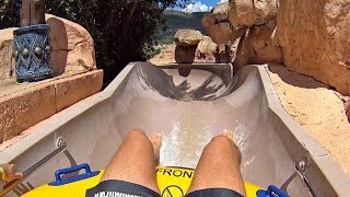 Testing the Viper Water Slide at Valley of Waves Sun City [upl. by Nnaes]