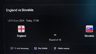 ENGLAND 🏴󠁧󠁢󠁥󠁮󠁧󠁿 VS SLOVAKIA 🇸🇰 LIVE WATCHALONG [upl. by Enymzaj349]