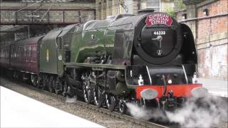 46233 Duchess of Sutherland West Coast Mainline Chasing 550th VIDEO [upl. by Benyamin]