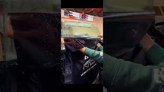 Car window film CarTechnical work [upl. by Downey]