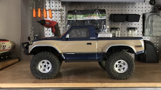 Traxxas TRX4 Sport Body Painting amp Detailing [upl. by Aruasi49]