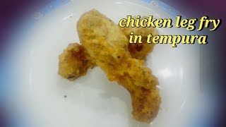 Chicken drumstick fry in tempura batter mix instant [upl. by Arinayed]