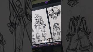 NEW Original Character SOON👀🍑🎨✨characterdesign originalcharacter drawing wip art shorts [upl. by Cavanaugh390]