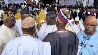 SEE HOW 43RD OLUBADANS CORONATION UNITES TESLIM FOLARIN SARAFA ALI AND PENKELEMESS AHEAD OF 2027 [upl. by Ledif]