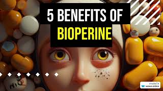 Bioperine Piperine  5 Natural 🌿 Benefits [upl. by Sethi]