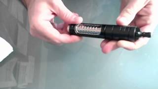 ThermoVape T1 the Best Portable Vaporizer Basic Cleaning Video  made in the CA USA [upl. by Atilem202]