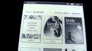 Linux on Kindle demonstration [upl. by Lim]