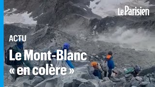 Chutes de pierres dans l’ascension du MontBlanc  les autorités alertent sur un « danger de mort » [upl. by Borden174]