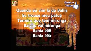 PONTOS DE BAIANOS COM LETRA YouTube [upl. by Notserk]