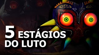 UM SEGREDO MACABRO escondido em um jogo da NINTENDO  5 ESTÁGIOS DO LUTO  ZELDA MAJORAS MASK [upl. by Rashida]