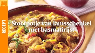 Stoofpotje van lamsschenkel met basmatirijst [upl. by Nahallac544]