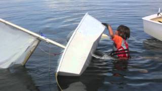 Sailing Summer Program 2011 Rig amp Capsized [upl. by Rhyner]