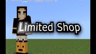 Shop that ResetsLimited Shop Minecraft Bedrock [upl. by Ahs]