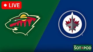 Minnesota Wild vs Winnipeg Jets  LIVE STREAM  NHL GAME WATCH PARTY  COMMENTARY [upl. by Legin]