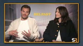 Jamie Dornan amp Caitriona Balfe Interview Belfast [upl. by Klaus]