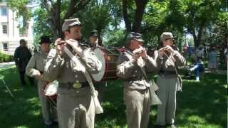 Old 1812 Quickstep  Carolina Fifes and Drums [upl. by Atiuqat]