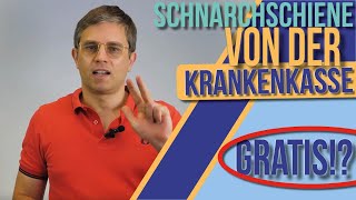 Schnarchschiene kostenlos von der Krankenkasse So geht’s [upl. by Boycey]