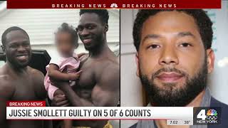 Jussie Smollett Found Guilty [upl. by Haididej]